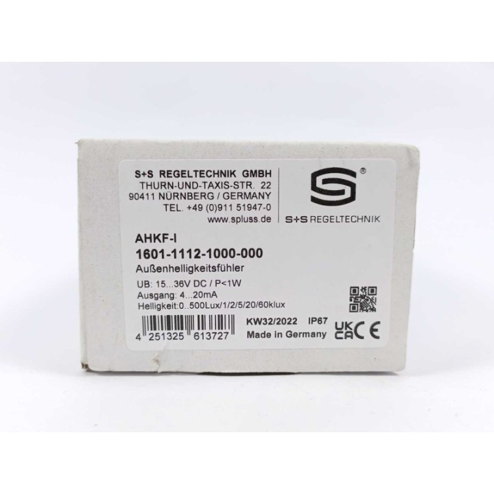 S+S REGELTECHNIK AHKF-I