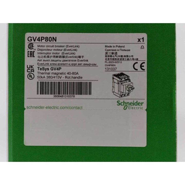 Schneide Electric GV4P80N