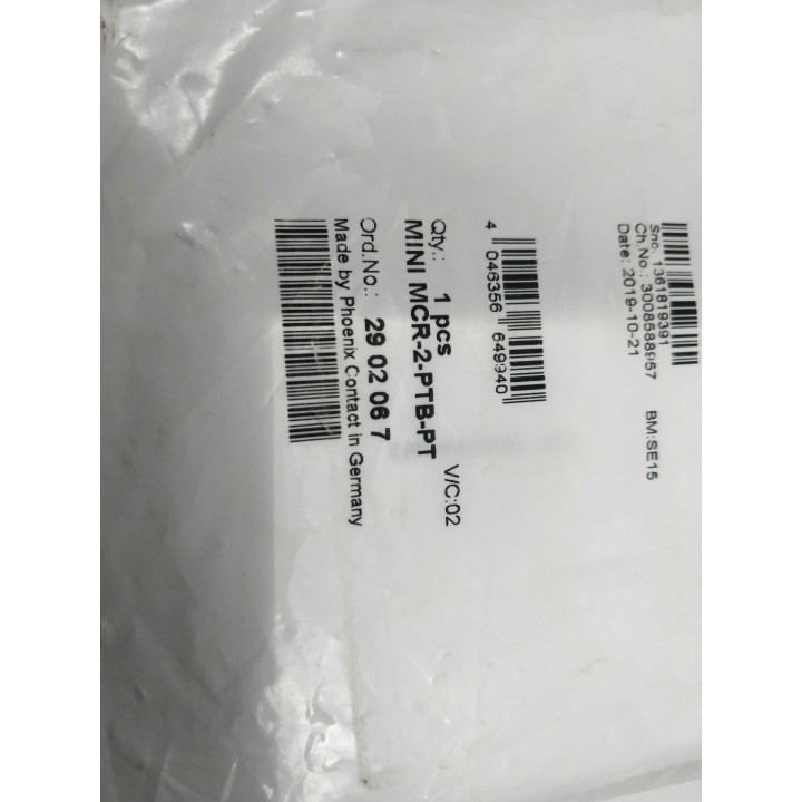  MINI MCR-2-PTB-PT. 2902067