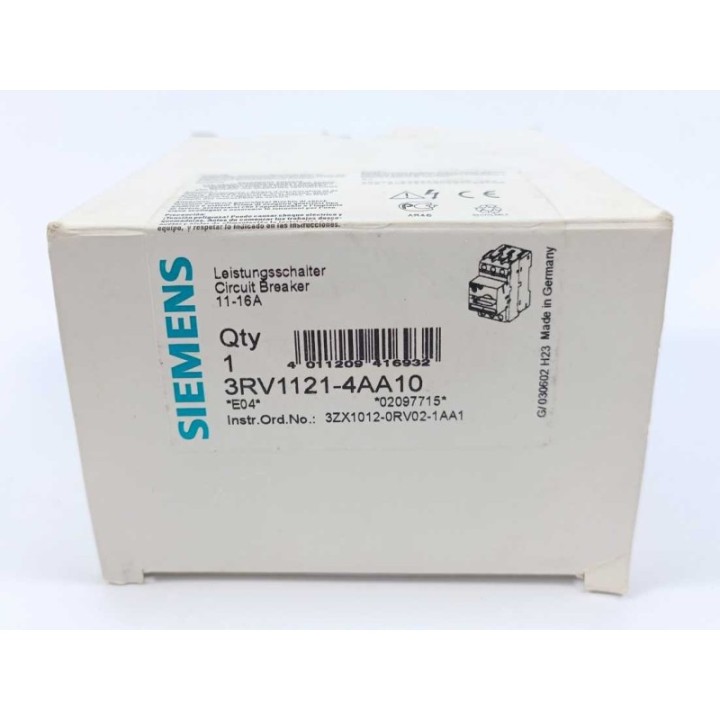 Siemens 3RV1121-4AA10