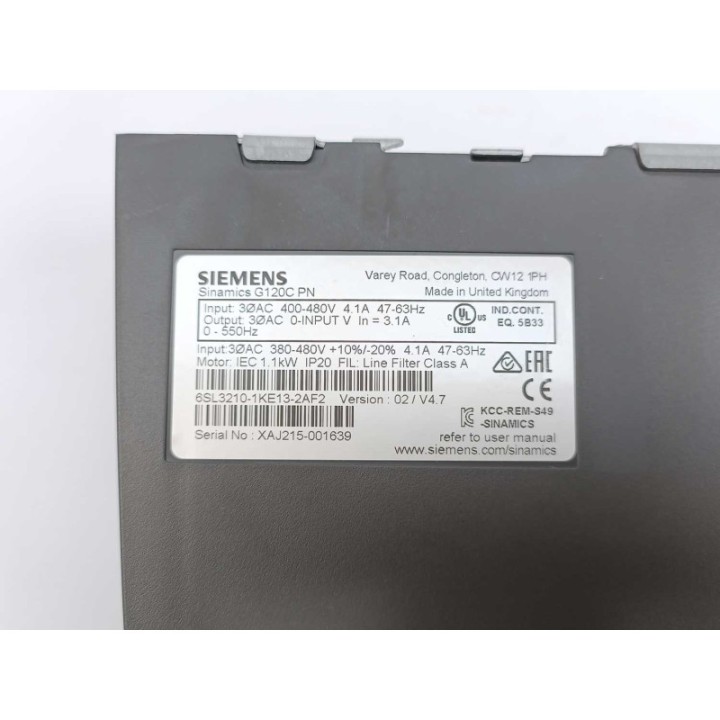 Siemens 6SL3210-1KE13-2AF2