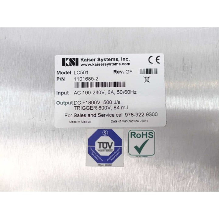 Kaiser Systems Inc. 1101685-2