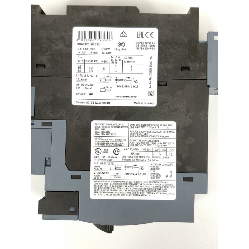 SIEMENS 3RA6120-2BB32