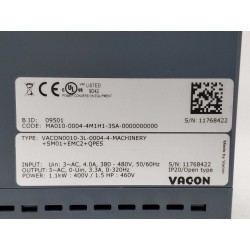 Vacon VACON0010-3L-0004-4