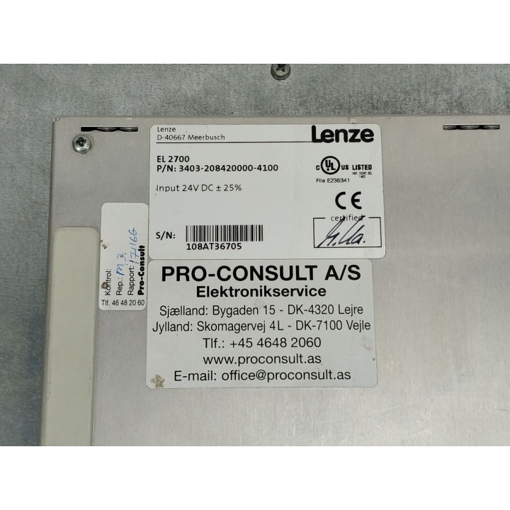 LENZE 3403-208420000-4100