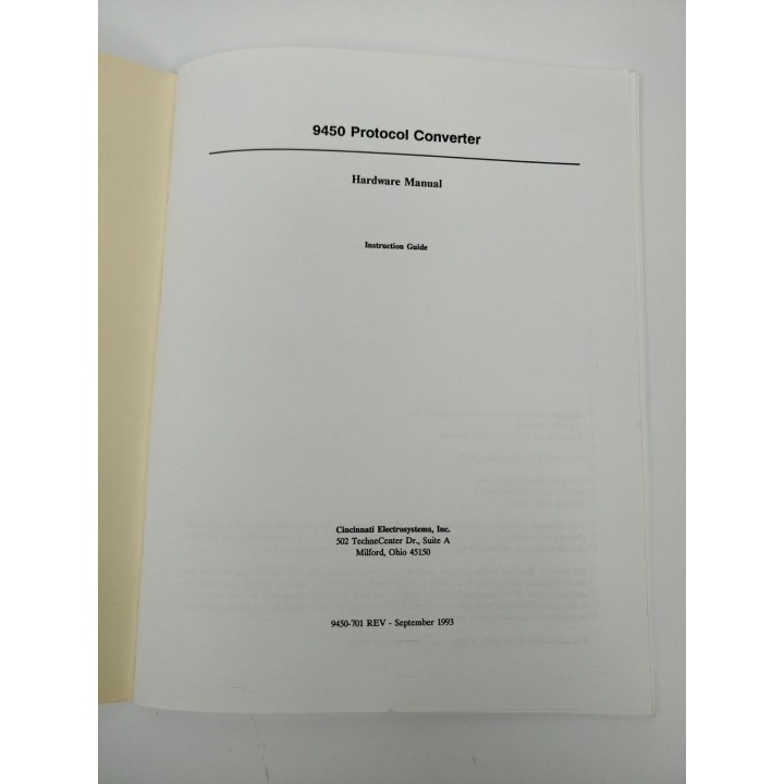  9450 Protocol Converter