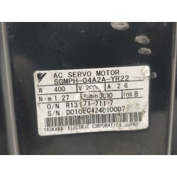 AC SERVO MOTOR SGMPH-04A2A-YR22