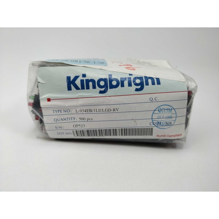 Kingbright L-934EB/1LI1LGD-RV