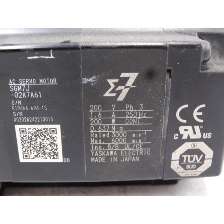 Yaskawa Electric Yaskawa Electric SGM7J-02A7A61