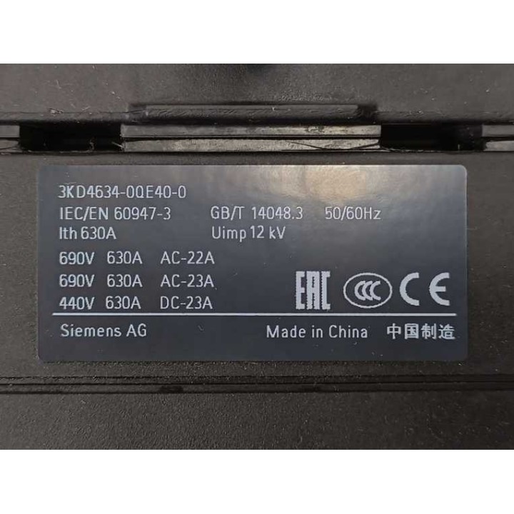 Siemens 3KD4634-0QE40-0