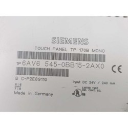 Siemens 6AV6 545-0BB15-2AX0