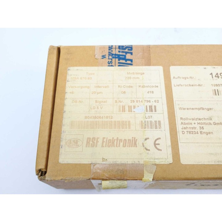 RSF Elektronik MSA 670.63