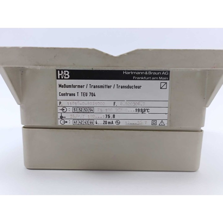 Hartmann   Braun AG 11016-0-4021000