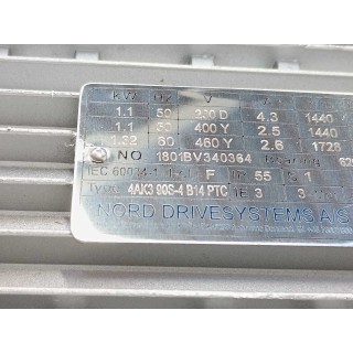 NORD Drivesystems SK 1SIS75DH-IEC90 4AK3 90S-4 B14 PTC