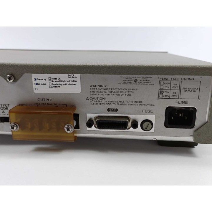 Hewlett Packard 6633A Hewlett Packard 6633A