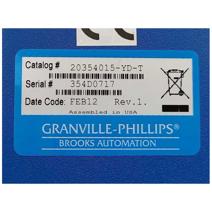 GRANVILLE-PHILLIPS 20354015-YD-T