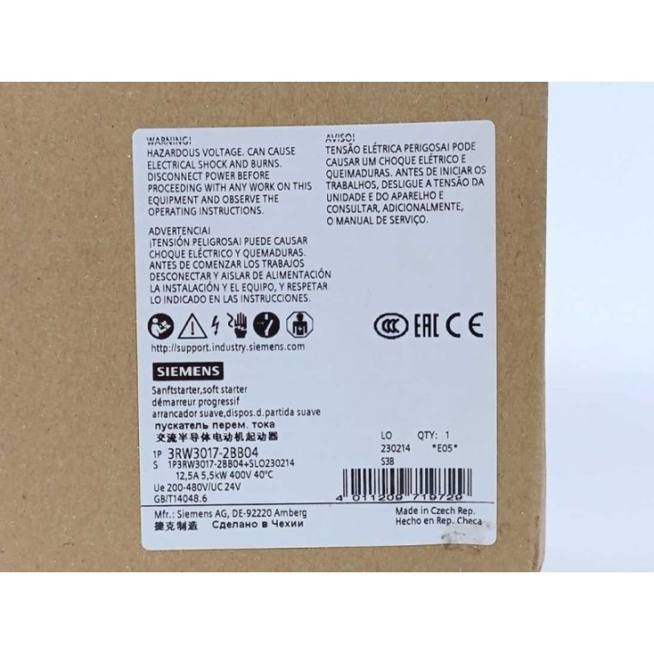 Siemens 3RW3017-2BB04