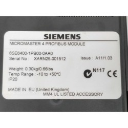 Siemens 6SE6400-1PB00-0AA0