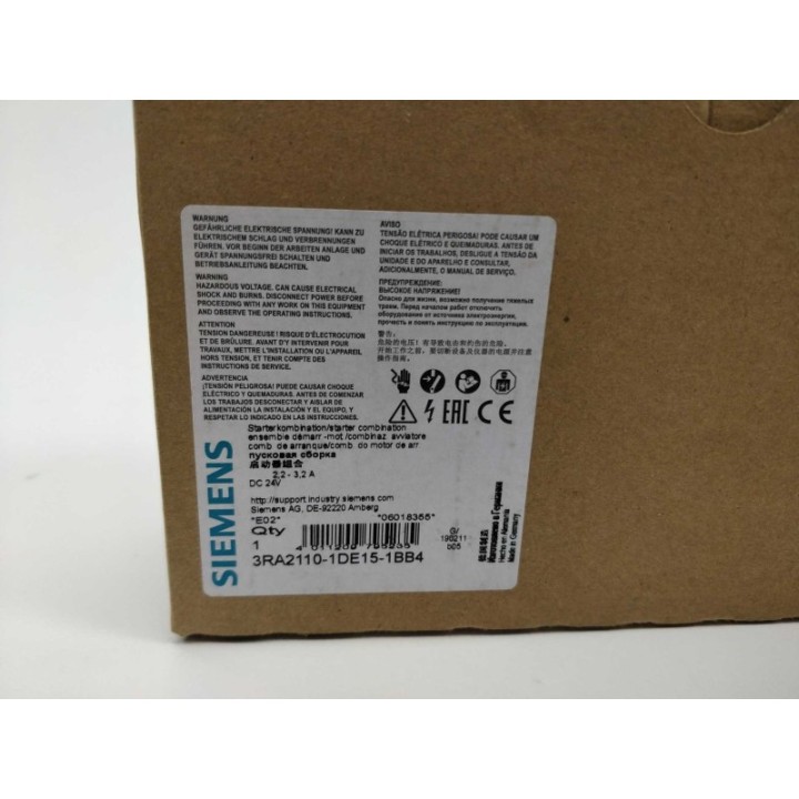 SIEMENS 3RA2110-1DE15-1BB4