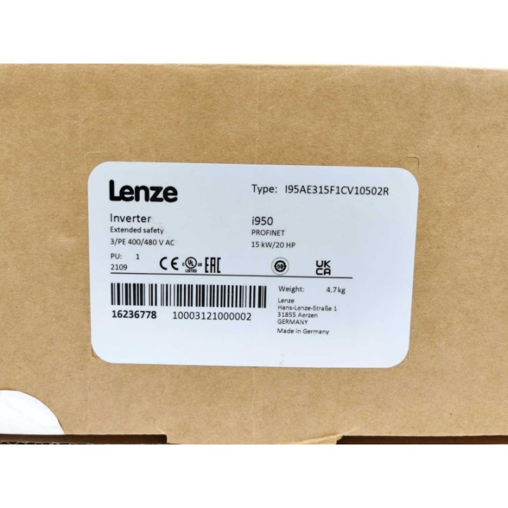 LENZE I95AE315F1CV10502R