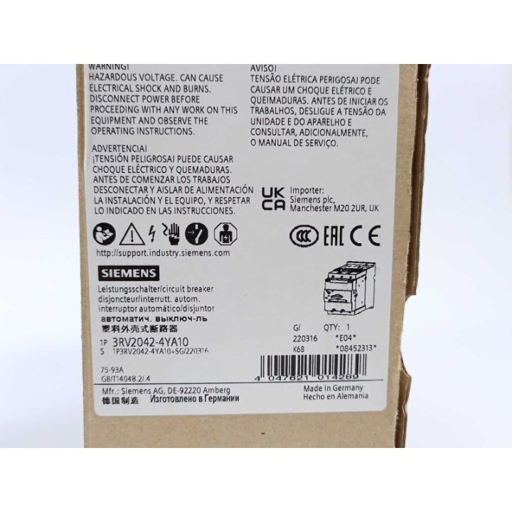 Siemens 3RV2042-4YA10