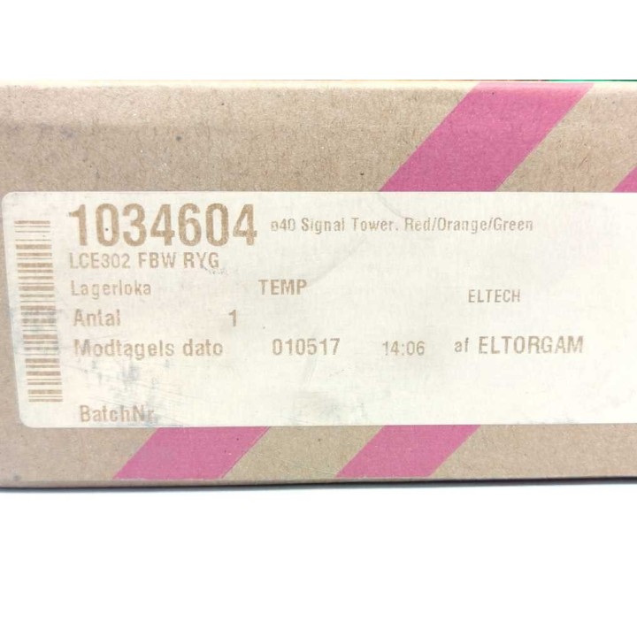 PATLITE LCE-302FBW-RYG