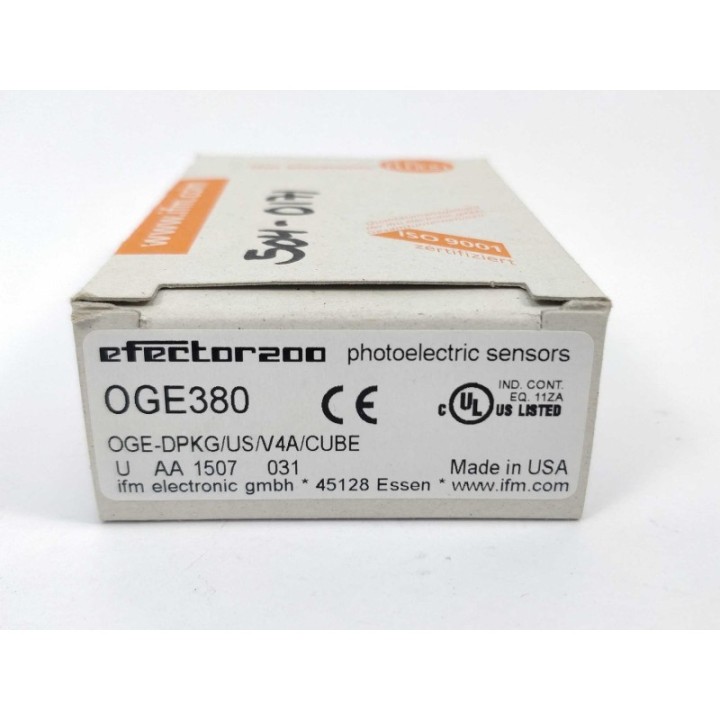 Ifm Electronic OGE380 Ifm Electronic OGE380