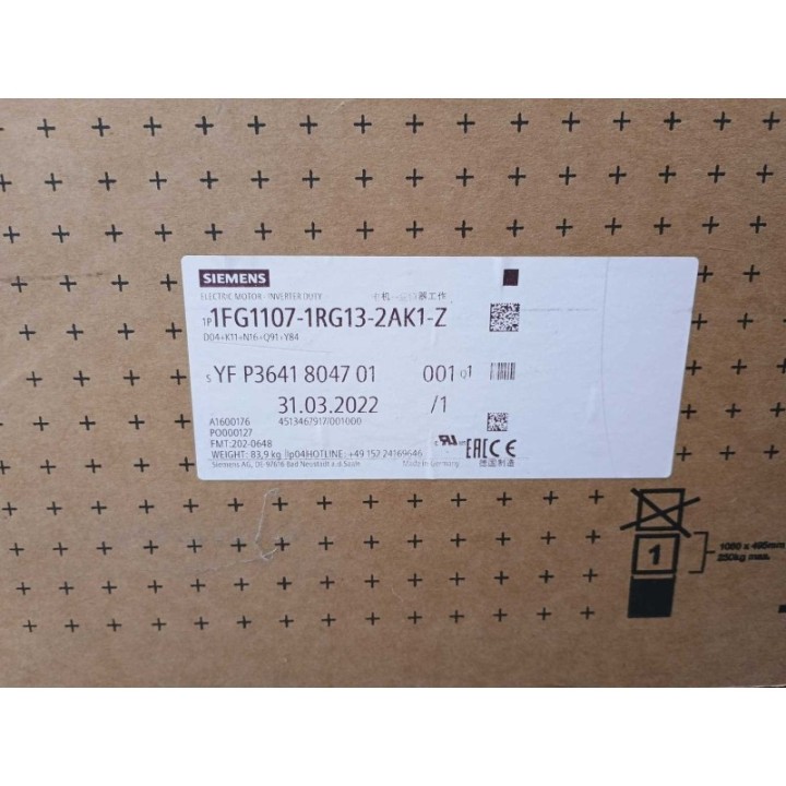 Siemens 1FG1107-1RG13-2AK1-Z