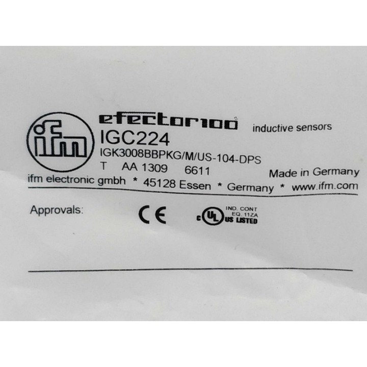Ifm Electronic IGC224 Ifm Electronic IGC224