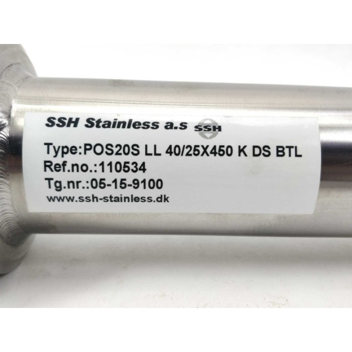 SSH STAINLESS A S POS20S LL 40 25X450 K DS BTL