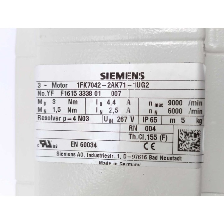 Siemens 1FK7042-2AK71-1UG2