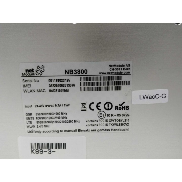  NB3800-2LWac-G