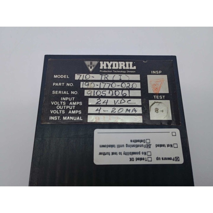 Hydril 190-1770-020