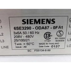 Siemens 6SE3290-0DA87-0FA1