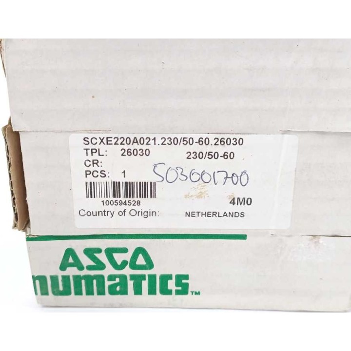 ASCO SCXE220A021.230 50-60.26030