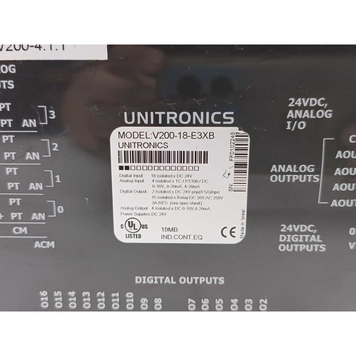 Unitronics V280-18-B20B