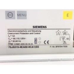 Siemens 7SJ5315-4EA02-0CA1 EE