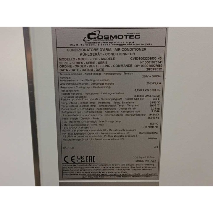 COSMOTEC CVE08002208000 45