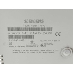 Siemens 6AV6545-0AA15-2AX0