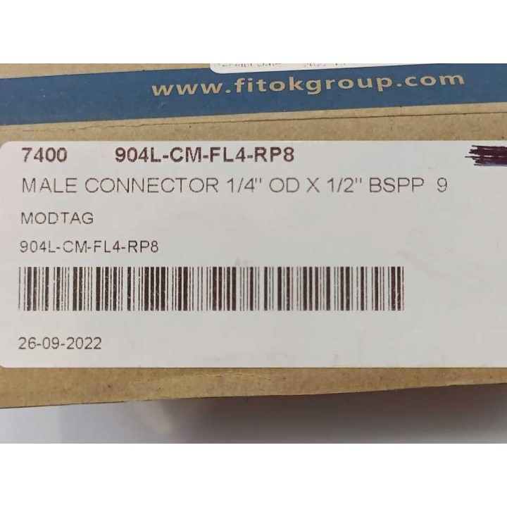 Fitok 904L-CM-FL4-RP8