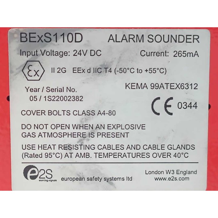 e2s BExS110D