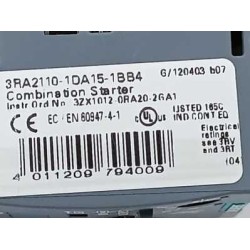 Siemens 3RA2110-1DA15-1BB4