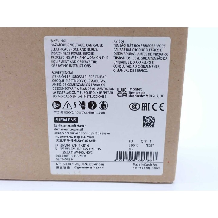 Siemens 3RW4026-1BB14