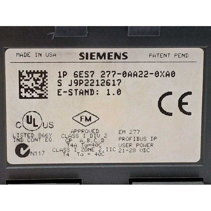 Siemens 6ES7 277-0AA22-0XA0