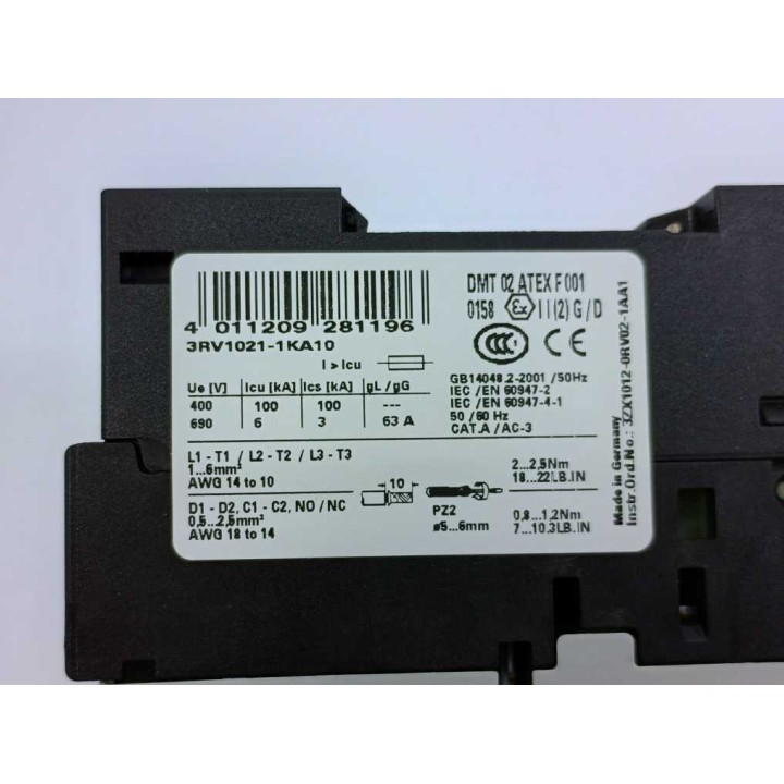 Siemens 3RV1021-1KA10