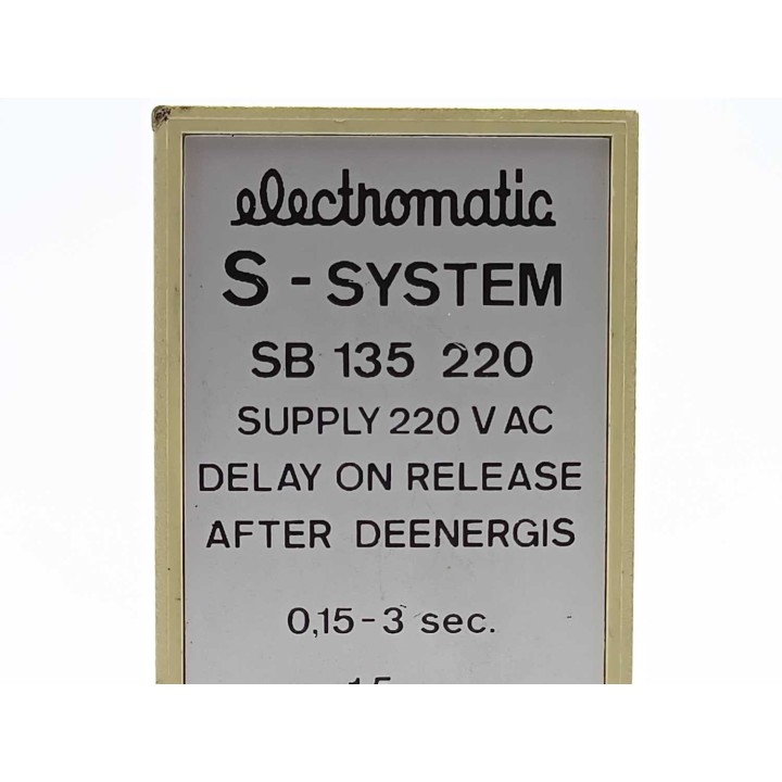 Electromatic SB 135 220