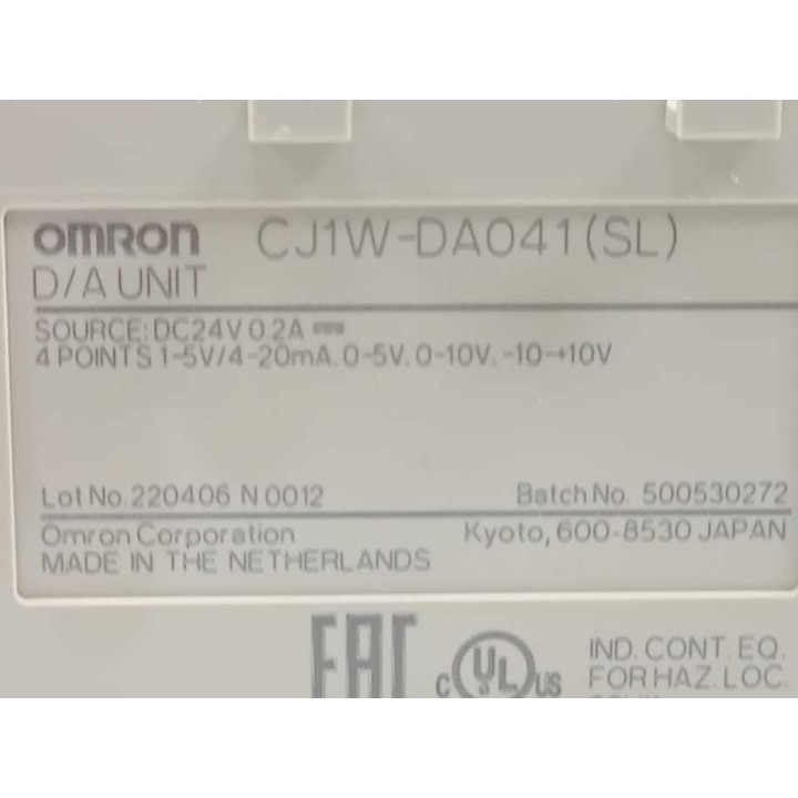OMRON CJ1W-DA041