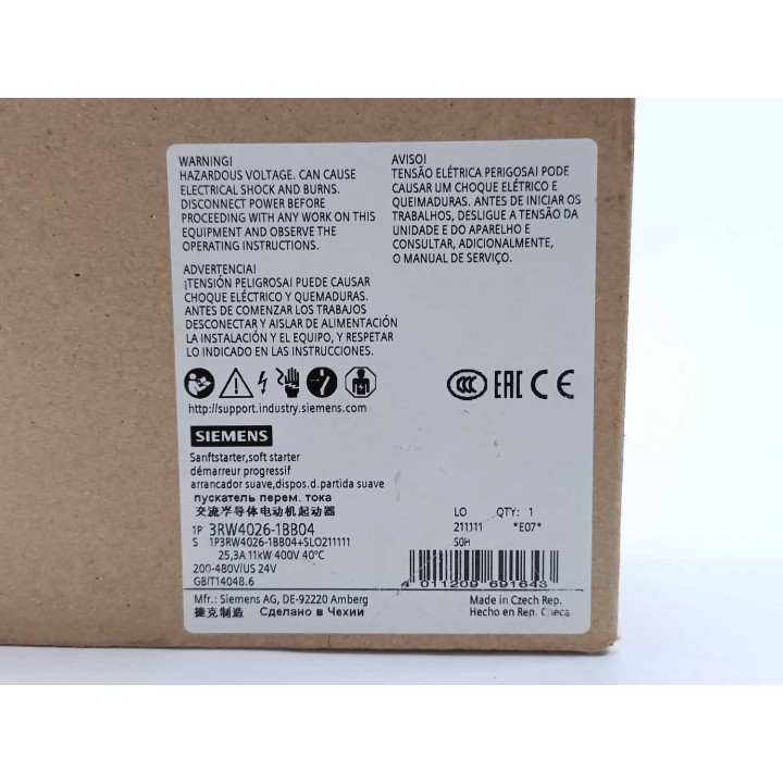 Siemens 3RW4026-1BB04