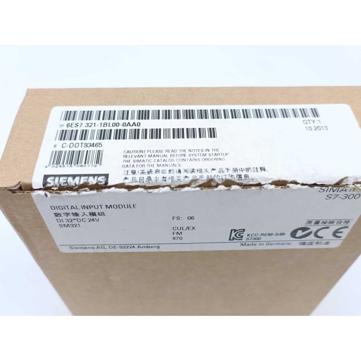 Siemens 6ES7321-1BL00-0AA0