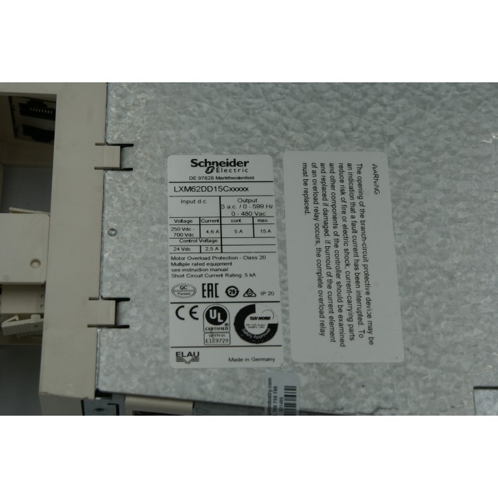 SCHNEIDER ELECTRIC  Schneider Electric LXM62DD15C21